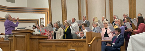 image of a choir