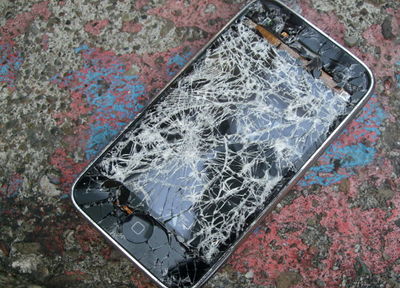 broken iphone