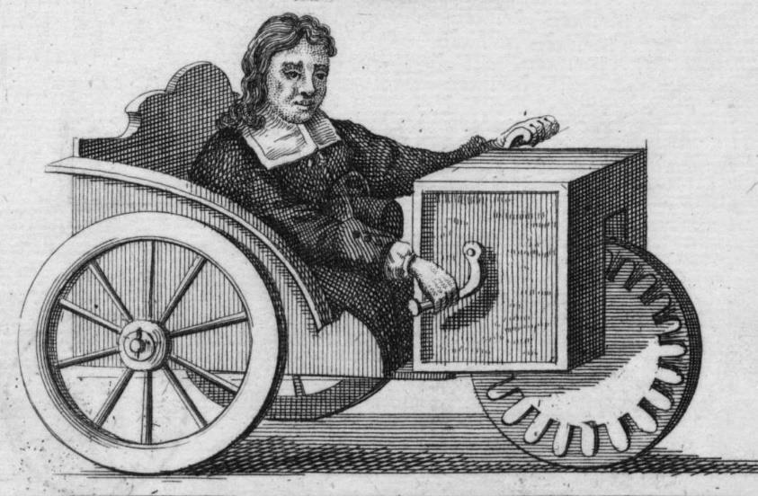 the first self propelled wheelchair