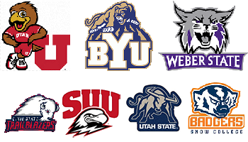 utah college football team logos